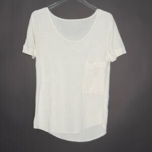lululemon athletica White Short Sleeve Tee